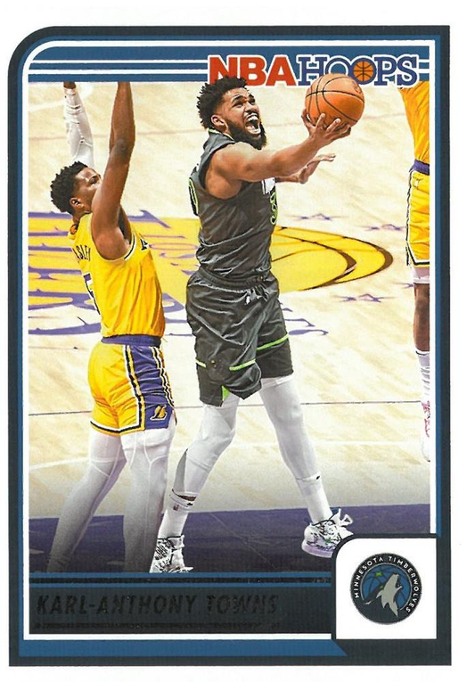 2023 Panini Hoops Karl-Anthony Towns #19 Minnesota Timberwolves
