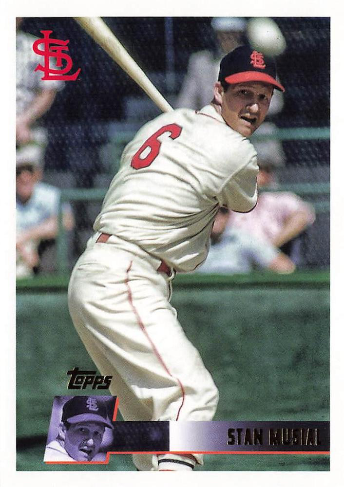 2025 Topps Archives Stan Musial #122 St. Louis Cardinals