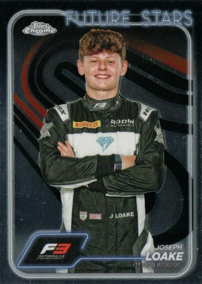 2024 Topps Chrome Formula 1 Joseph Loake F3D #71 Rodin Motorsport