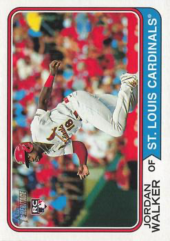 2023 Topps Heritage Jordan Walker RC #558 St. Louis Cardinals
