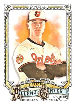 2025 Topps Allen & Ginter Tyler O'Neill #242 Baltimore Orioles