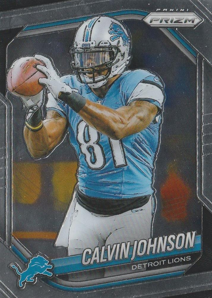 2025 Panini Prizm Calvin Johnson #111 Detroit Lions