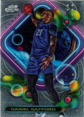 2023 Topps Chrome Cosmic Daniel Gafford #136 Dallas Mavericks