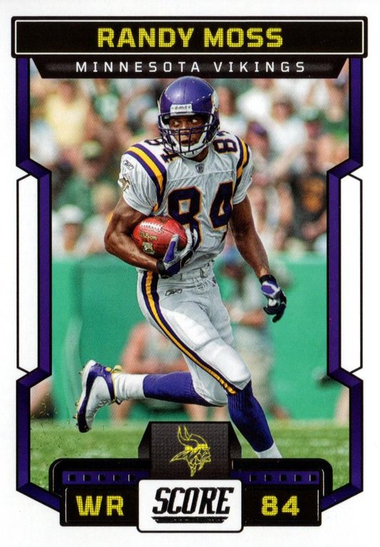 2023 Panini Score Football Randy Moss Minnesota Vikings #118