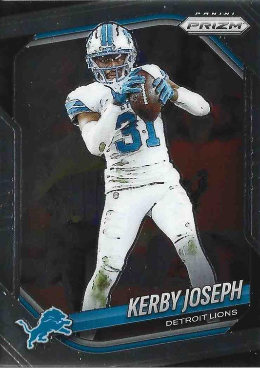2025 Panini Prizm Kerby Joseph #41 Detroit Lions