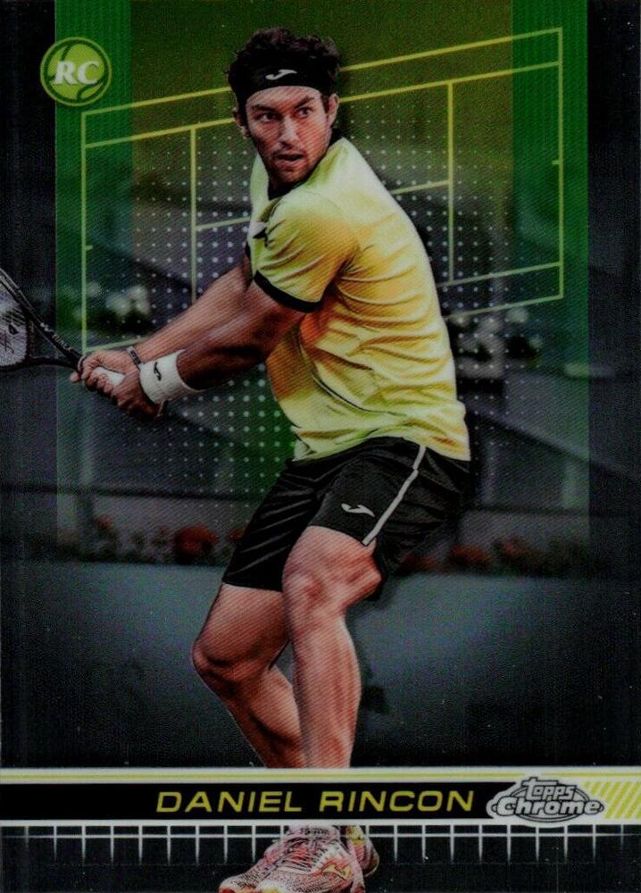 2024 Topps Chrome Tennis Daniel Rincon RC #158