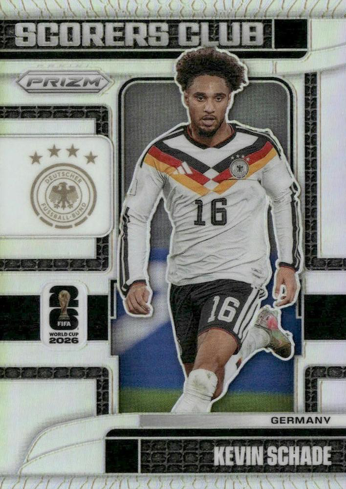 2026 Panini Prizm World Cup Silver Scorers Club Kevin Schade #18 Allemagne