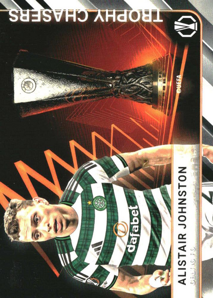 2025 Topps Flagship UCC Trophy Chasers Alistair Johnston #TC-24 Celtic FC