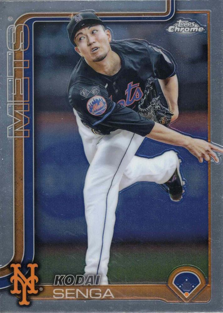 2025 Topps Chrome MLB Kodai Senga #246 New York Mets