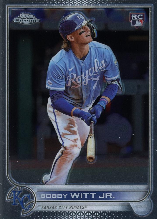 2022 Topps Chrome Update Bobby Witt Jr. RC #USC35 Kansas City Royals