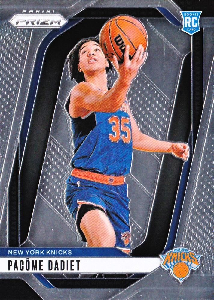 2024 Panini Prizm Pacome Dadiet RC #259 New York Knicks