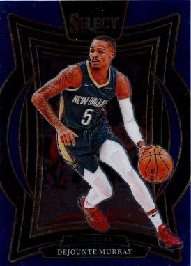 2024 Panini Select Dejounte Murray Blue #13 New Orleans Pelicans