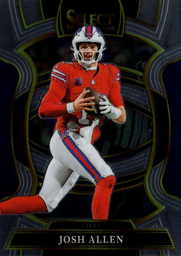 2025 Panini Select Josh Allen #86 Buffalo Bills