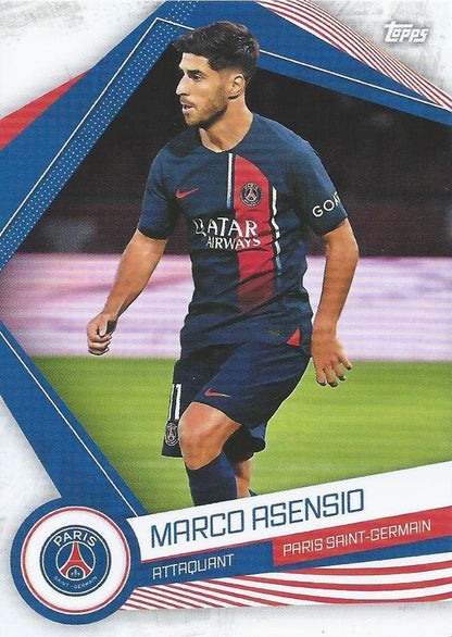 2023 Topps PSG Fan Set Marco Asensio #PSG-17 Paris Saint-Germain
