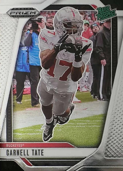 2025 Panini Prizm Draft Picks Carnell Tate #68 Ohio State Buckeyes