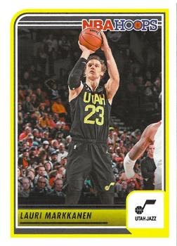 2023 Panini Hoops Lauri Markkanen #162 Utah Jazz