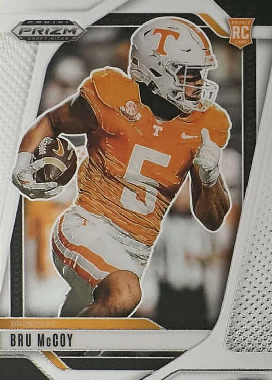 2025 Panini Prizm Draft Picks Bru McCoy #123 Tennessee Volunteers