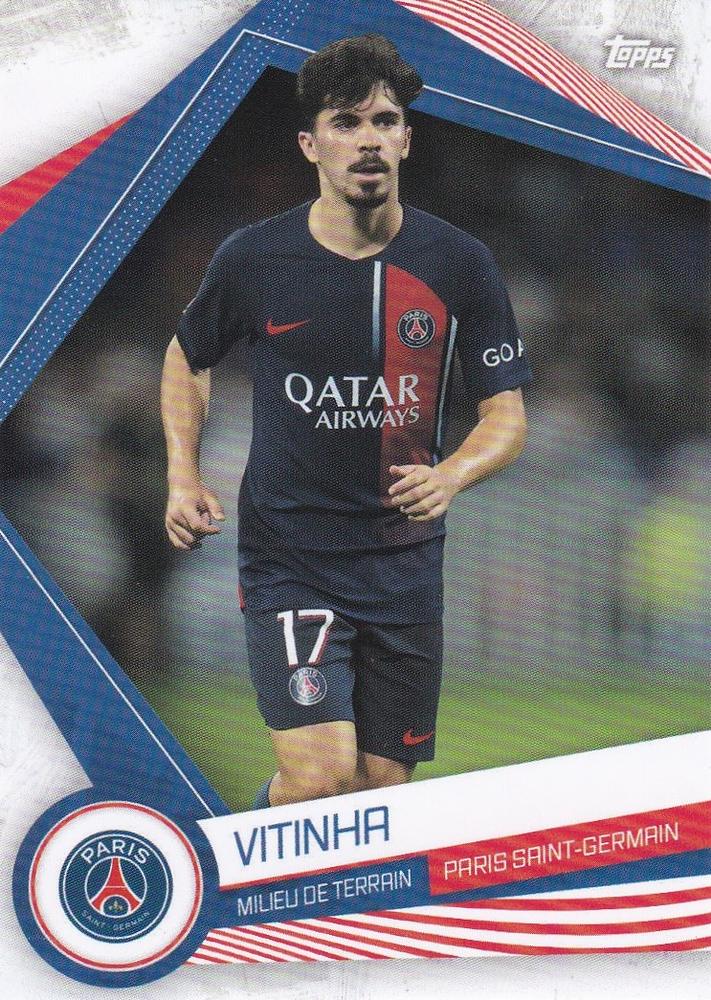 2023 Topps PSG Fan Set Vitinha #PSG-15 Paris Saint-Germain