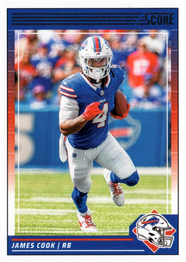 2024 Panini Score Football James Cook Buffalo Bills #29