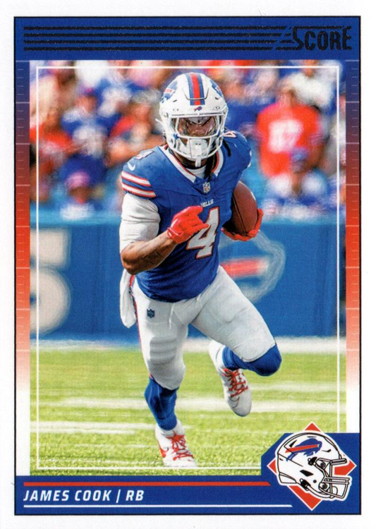 2024 Panini Score Football James Cook Buffalo Bills #29