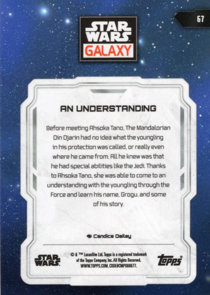 2024 Topps Chrome Star Wars Galaxy An Understanding #67