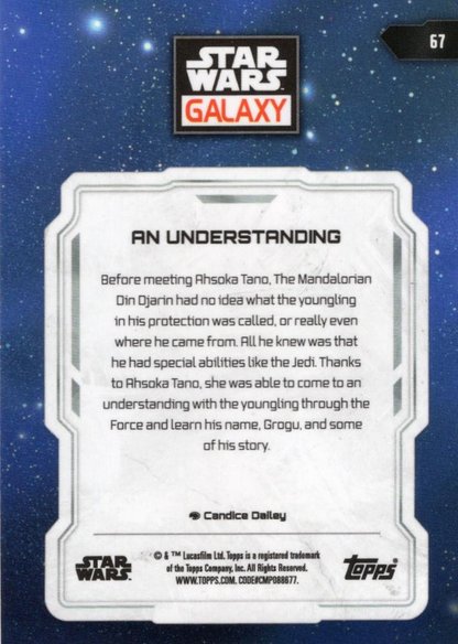 2024 Topps Chrome Star Wars Galaxy An Understanding #67