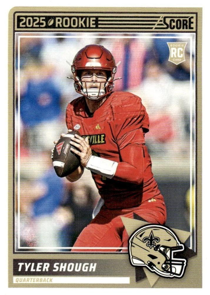 2025 Panini Score Tyler Shough RC #71 New Orleans Saints