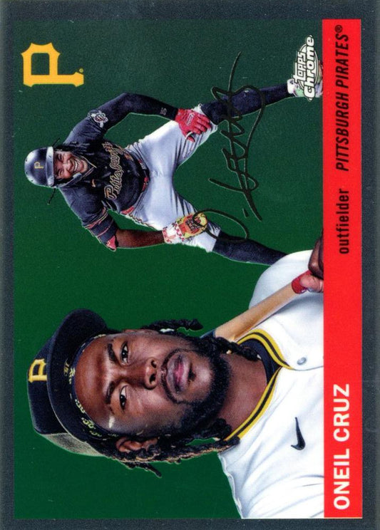 2025 Topps Chrome Platinum Oneil Cruz #172 Pittsburgh Pirates