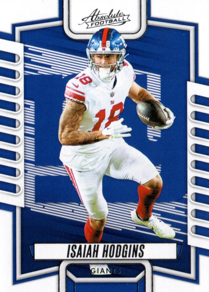 2023 Panini Absolute Isaiah Hodgins #90 New York Giants