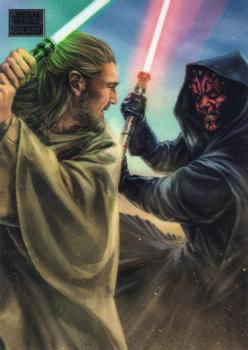 2024 Topps Chrome Star Wars Galaxy Warriors of the Force #1