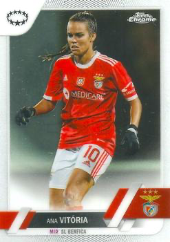 2022 Topps Chrome UCC Women's Ana Vitoria #24 S.L. Benfica