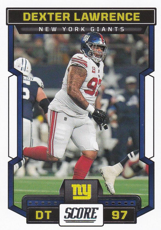 2023 Panini Score Football Dexter Lawrence New York Giants #239