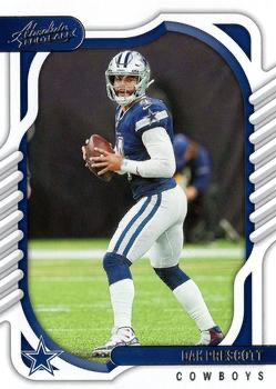 2022 Panini Absolute Dak Prescott #21 Dallas Cowboys