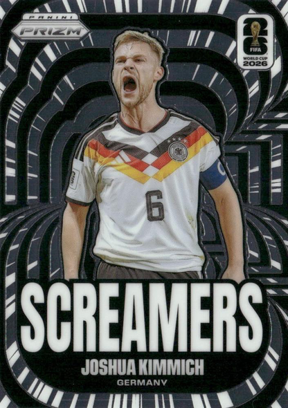 2026 Panini Prizm FIFA World Cup Screamers Joshua Kimmich #11 Allemagne