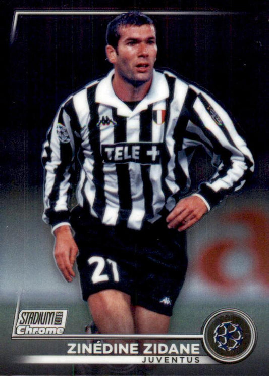2022 Topps Stadium Club Chrome UCC Zinédine Zidane #5 Juventus