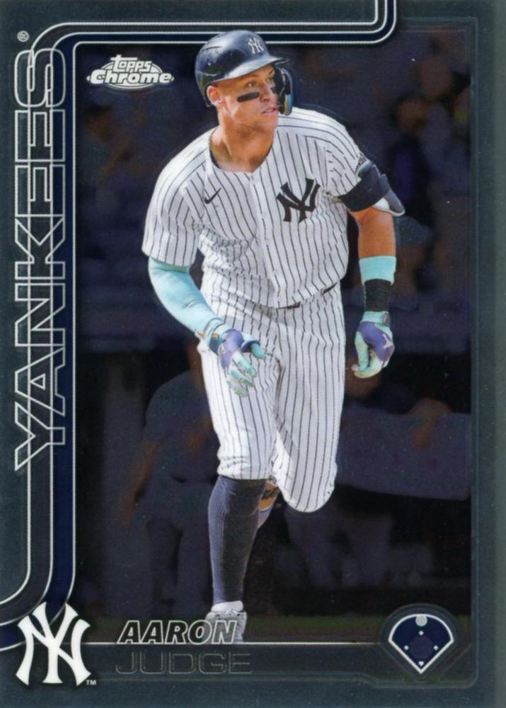2025 Topps Chrome MLB Aaron Judge #99 New York Yankees