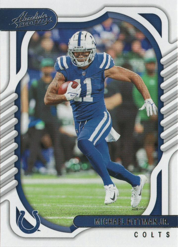 2022 Panini Absolute Michael Pittman Jr. #30 Indianapolis Colts