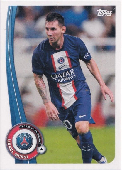2022 Topps PSG Fan Set Lionel Messi #PA-19 Paris Saint-Germain