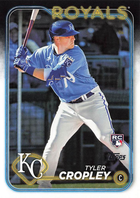 2024 Topps Series 2 Tyler Cropley RC Kansas City Royals #612