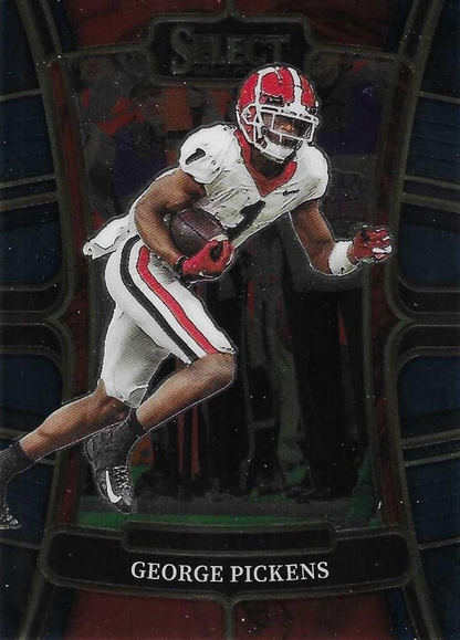 2023 Panini Select George Pickens #67 Georgia Bulldogs