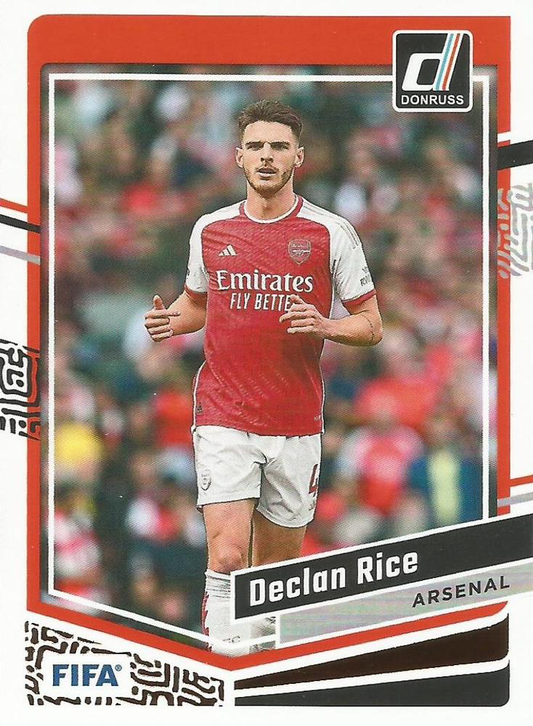 2023 Panini Donruss Declan Rice #70 Arsenal FC