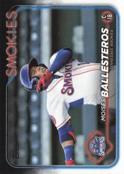 2024 Topps Pro Debut Moises Ballesteros #PD-75 Tennessee Smokies