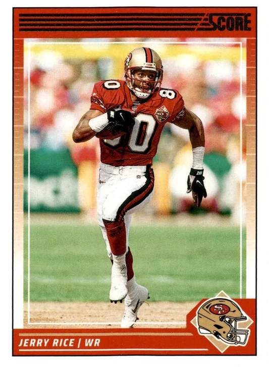 2024 Panini Score Football Jerry Rice San Francisco 49ers #298