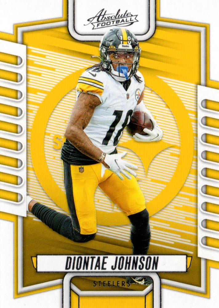 2023 Panini Absolute Diontae Johnson #83 Pittsburgh Steelers