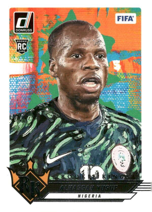2024 Panini Donruss Rookie Kings Alhassan Yusuf #3 Nigeria