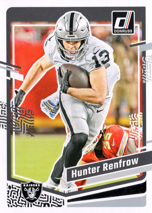2023 Panini Donruss Hunter Renfrow #175 Las Vegas Raiders