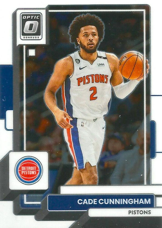 2022 Panini Donruss Optic Cade Cunningham #92 Detroit Pistons