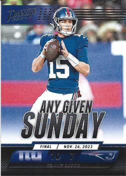 2024 Panini Prestige Any Given Sunday Tommy DeVito #AGS-TDO New York Giants