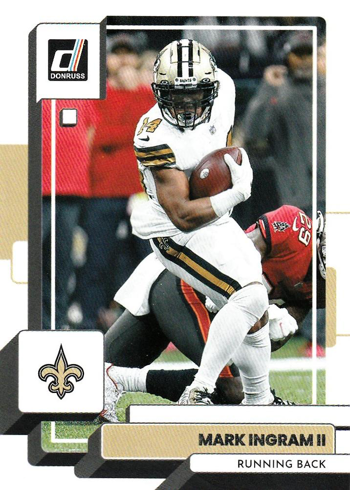 2022 Panini Donruss Mark Ingram II #248 New Orleans Saints
