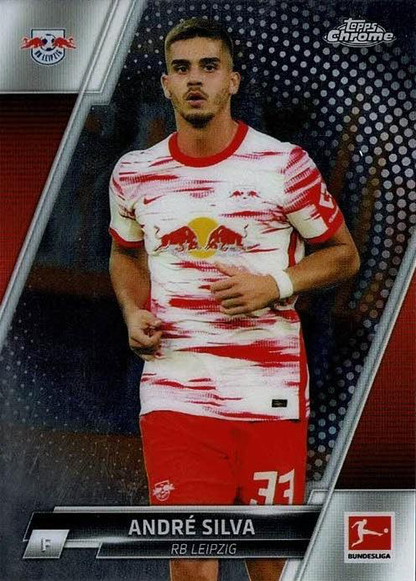 2021 Topps Chrome Bundesliga Andre Silva #62 RB Leipzig